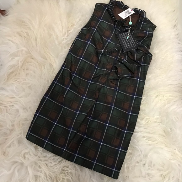 See by Chloe Riffle-Accented Shift Dress
